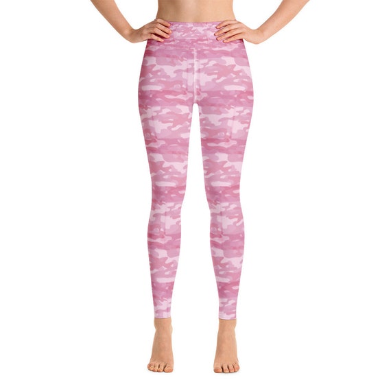 Pink camouflage Yoga Leggings