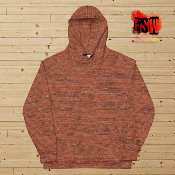 Brick print Unisex,Men's, Women's Hoodie