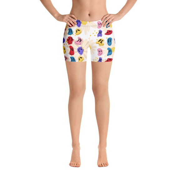 Smilies Yoga Shorts