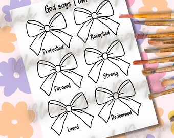 Modelo cristão de pintura e bebida: afirmações de versículos bíblicos (arquivos PNG, SVG e PDF)