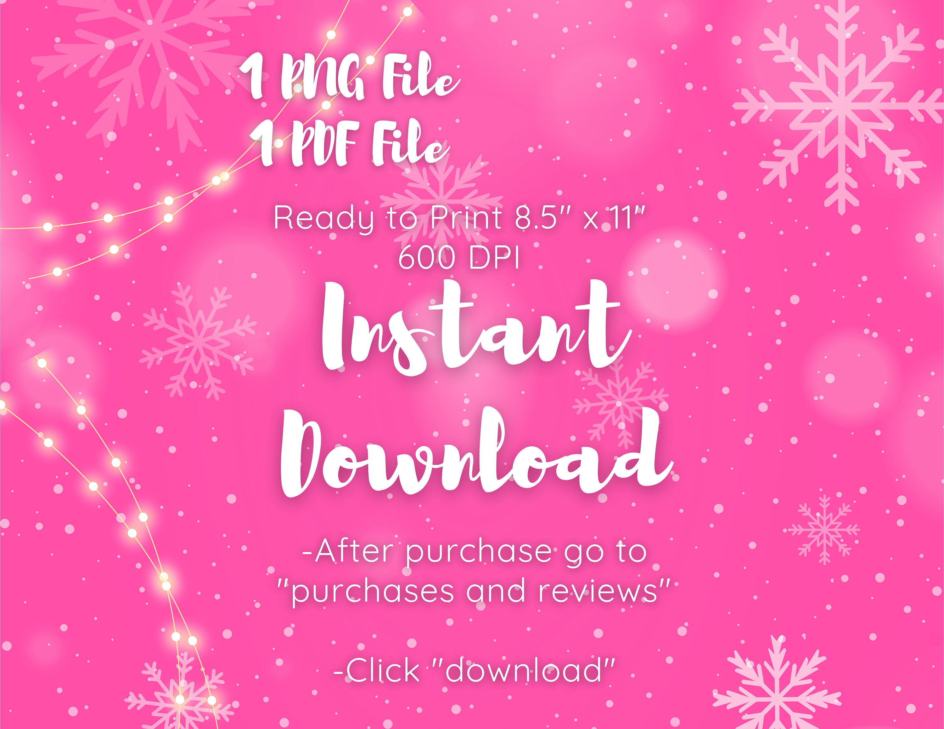 Holiday Scene Christmas Coloring Page Printable Coloring - Etsy