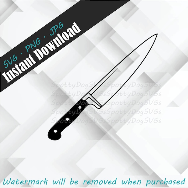 Instant Download, png, SVG DOWNLOAD -- Chef, Kitchen, Chef Knife, Knives, Cook, Cooking Download