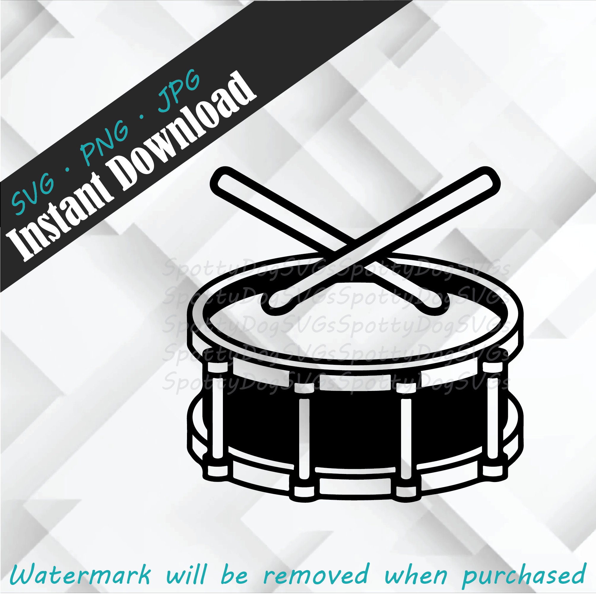 Marching Snare Drum Art