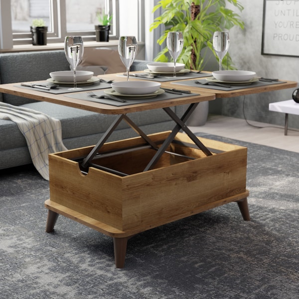 Convertible Coffee Dining Table Etsy