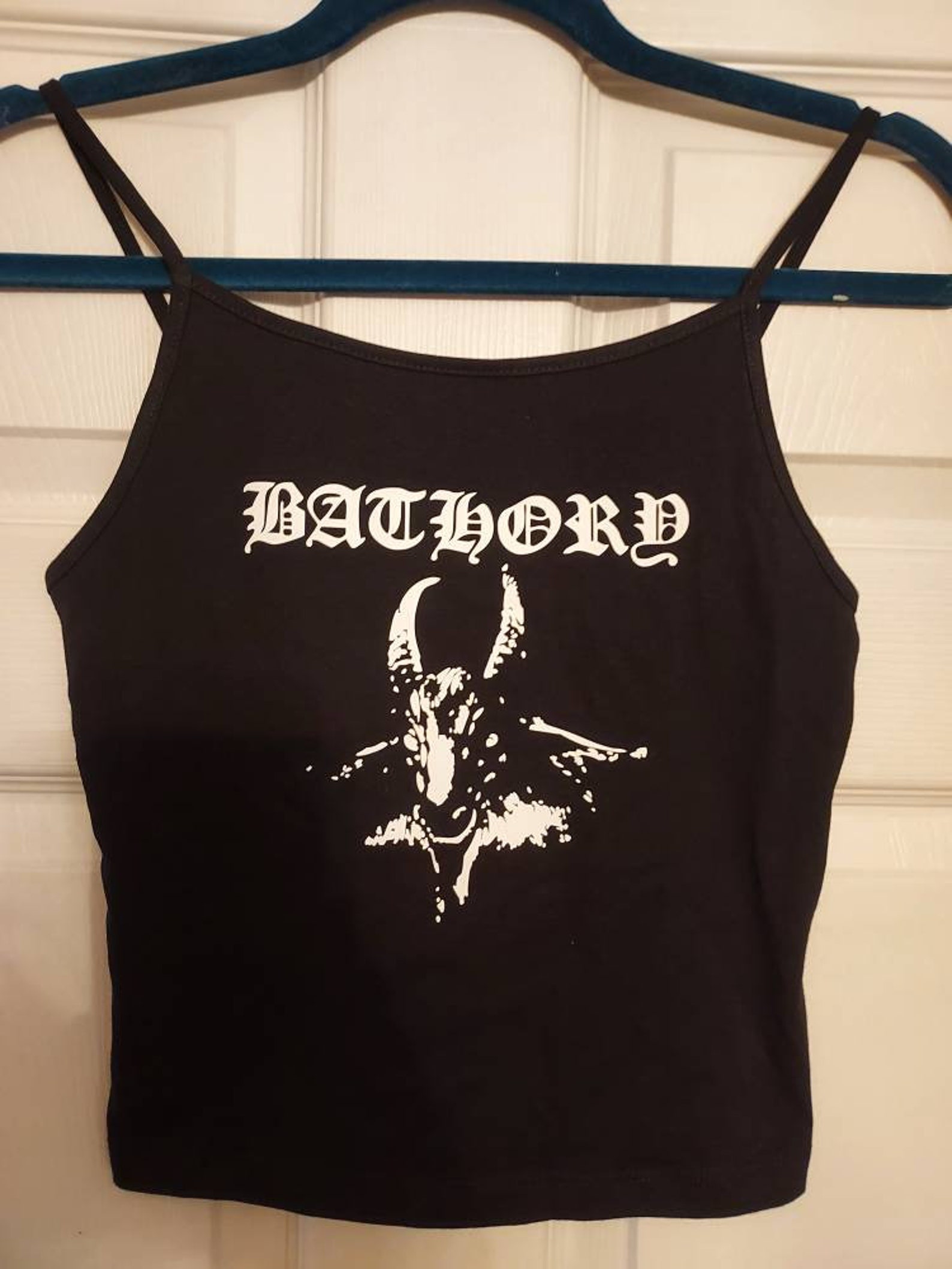 Bathory Crop Top Bathory Shirt Bathory Tank Top Cannibal - Etsy