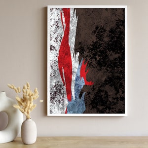 Abstract Art. Downloadable and is environmentally friendly. Perfect for Home, Office, Hotel or Guesthouse. Add style to any room.