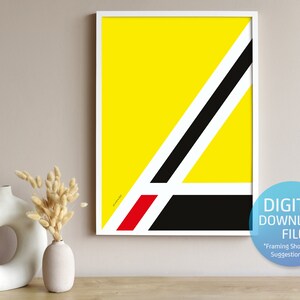 Abstract Art. Original design. Downloadable print file, environmentally friendly. Minimalist style, Living Room or Office decor.