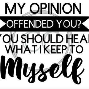 My Opinion SVG