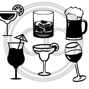 Mixed Drinks Package SVG