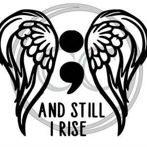 And Still I Rise SVG