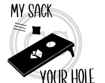 Mein Sack Dein Loch SVG