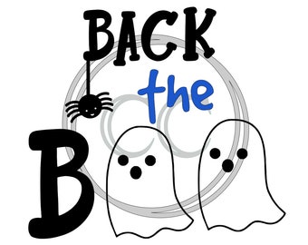 Back the Boo SVG