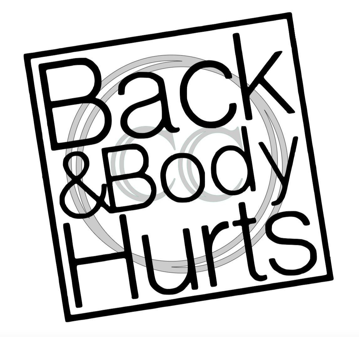 Back & Body Hurts SVG Etsy