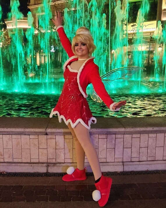 Tinkerbell cosplay cheap dress