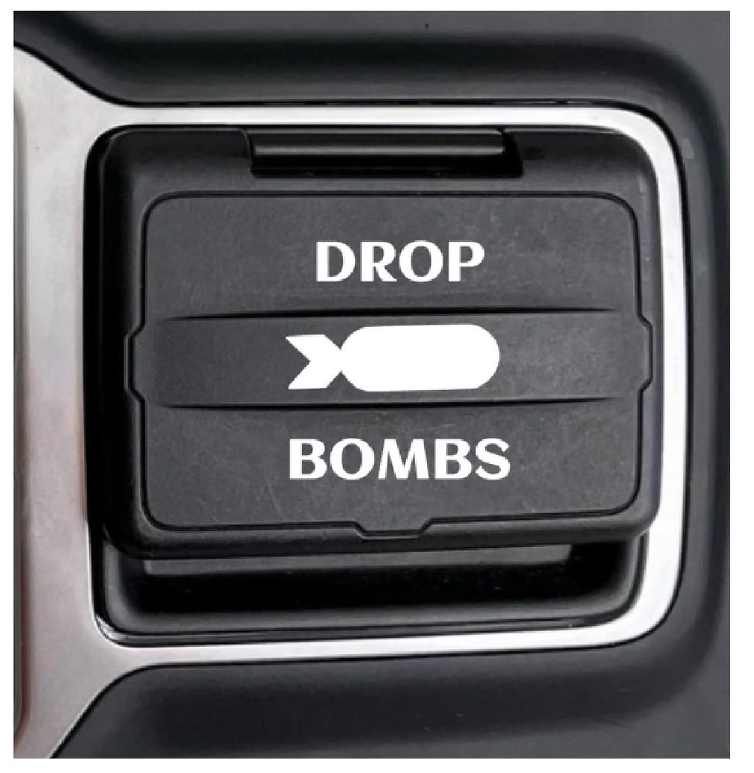 Bomb Droppind Decal Drop Bombs Media Cover Decal for Jeep JL - Etsy