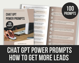 Chat GPT Power Prompts | How to Get More Leads