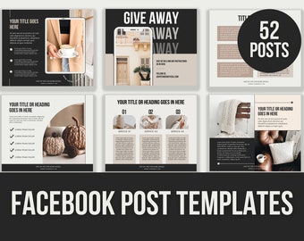 Facebook Post Templates
