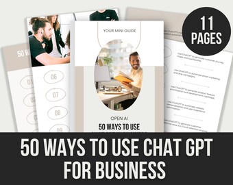 50 Ways to Use ChatGPT in Business