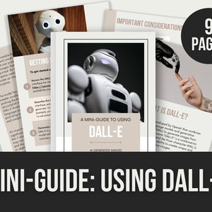 Dall-e Guide | Dall-e Ebook | Digital Art Mini Guide | Dall-e Art Guide Book | Ai Art with Dall-e