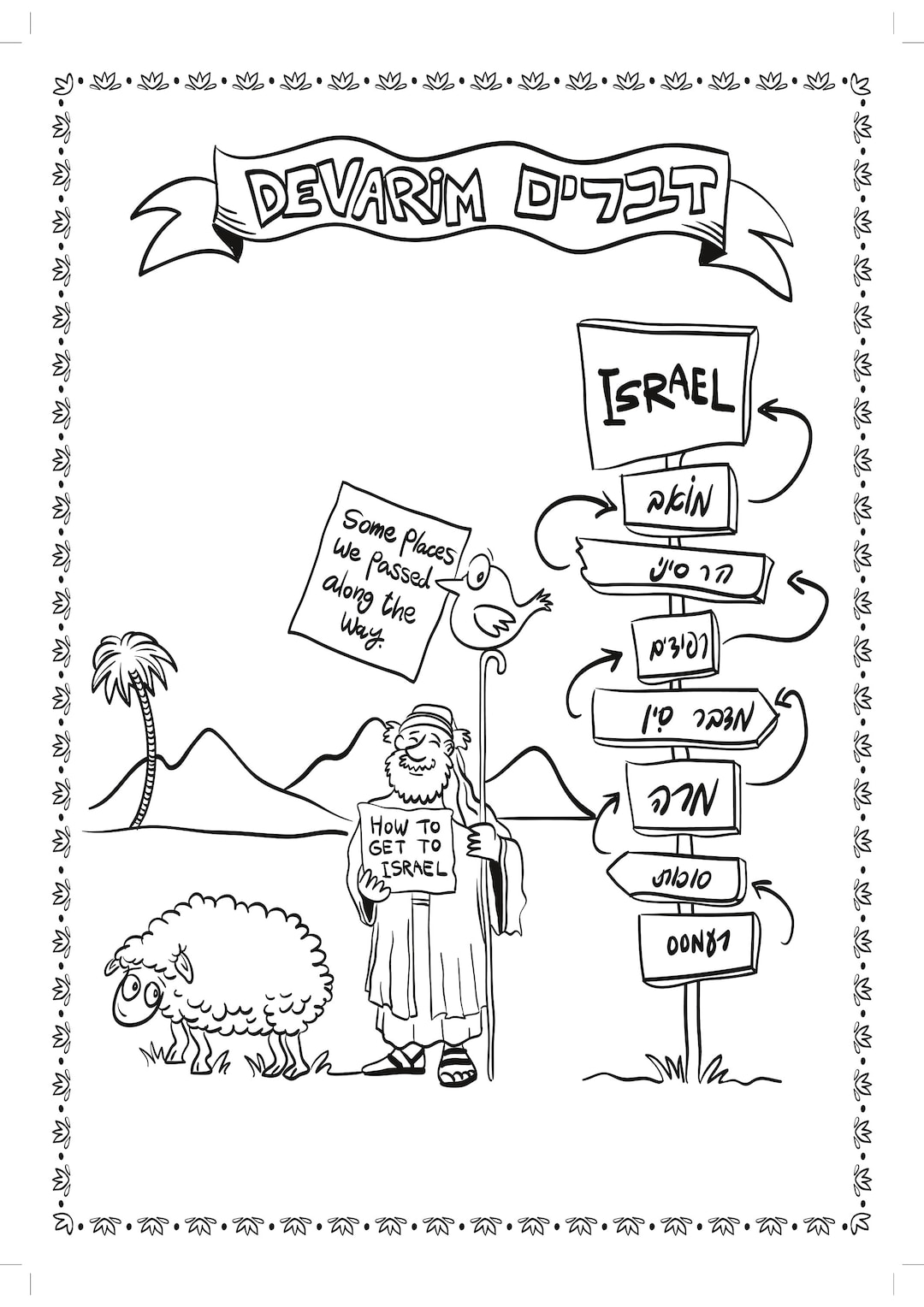 Devarim Parsha Coloring Page - Il 1080xN.4274740539 Jzjt 
