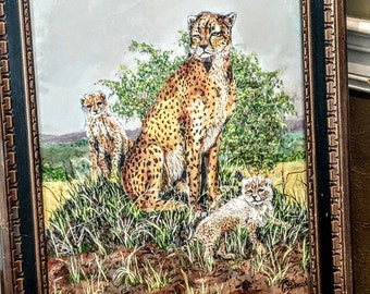 Original Cheetah and Cubs