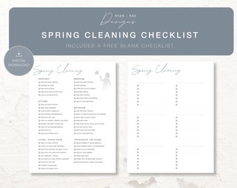 Spring Cleaning Checklist