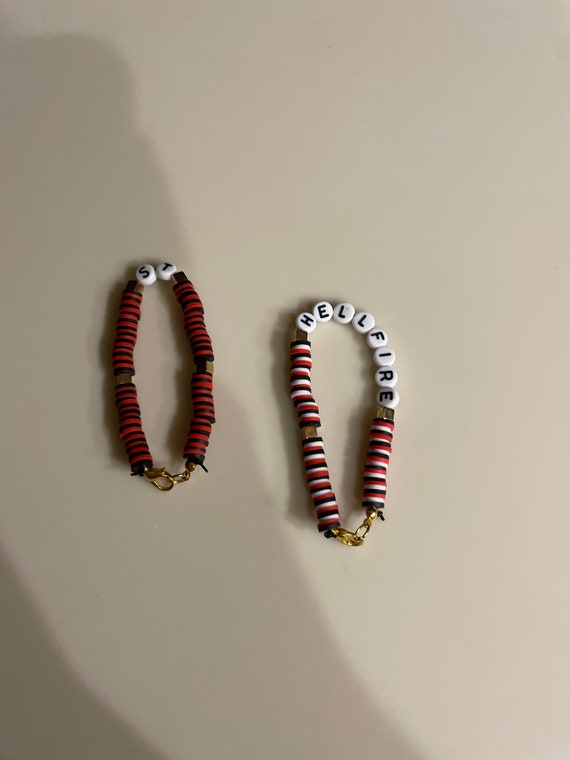 Stranger Things Clay Bead Bracelet Sets You Get Both but They Etsy