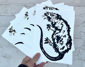 Impression de rats