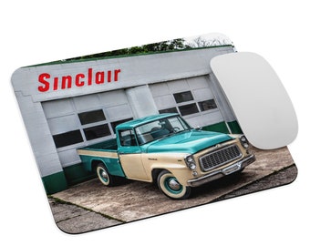 1959 International B100 Classic Harvester Truck Mousepad Gift