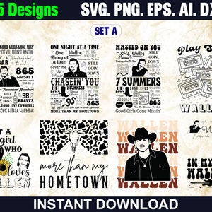 25 W**** Bundle Svg, Png, W***** Png, Western Cowboy Png, W**** Cowboy Png, Retro Western Bull Skull Png, Country Music, W**** Bull Svg