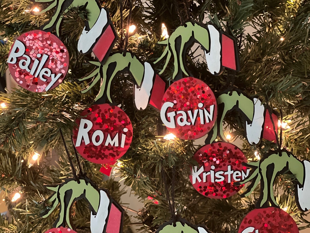 Personalized Ornament Grandkids Ornament Kids Ornament - Etsy