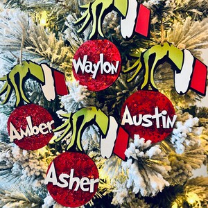 Personalized Ornament Grandkids Ornament Kids Ornament Family Ornament ...