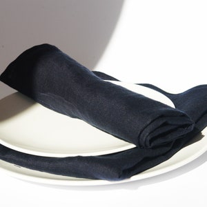 Organic linen napkins / Washed soft linen table napkin / Natural stonewashed linen napkin set of 4 6 8 10 12 Linen table set