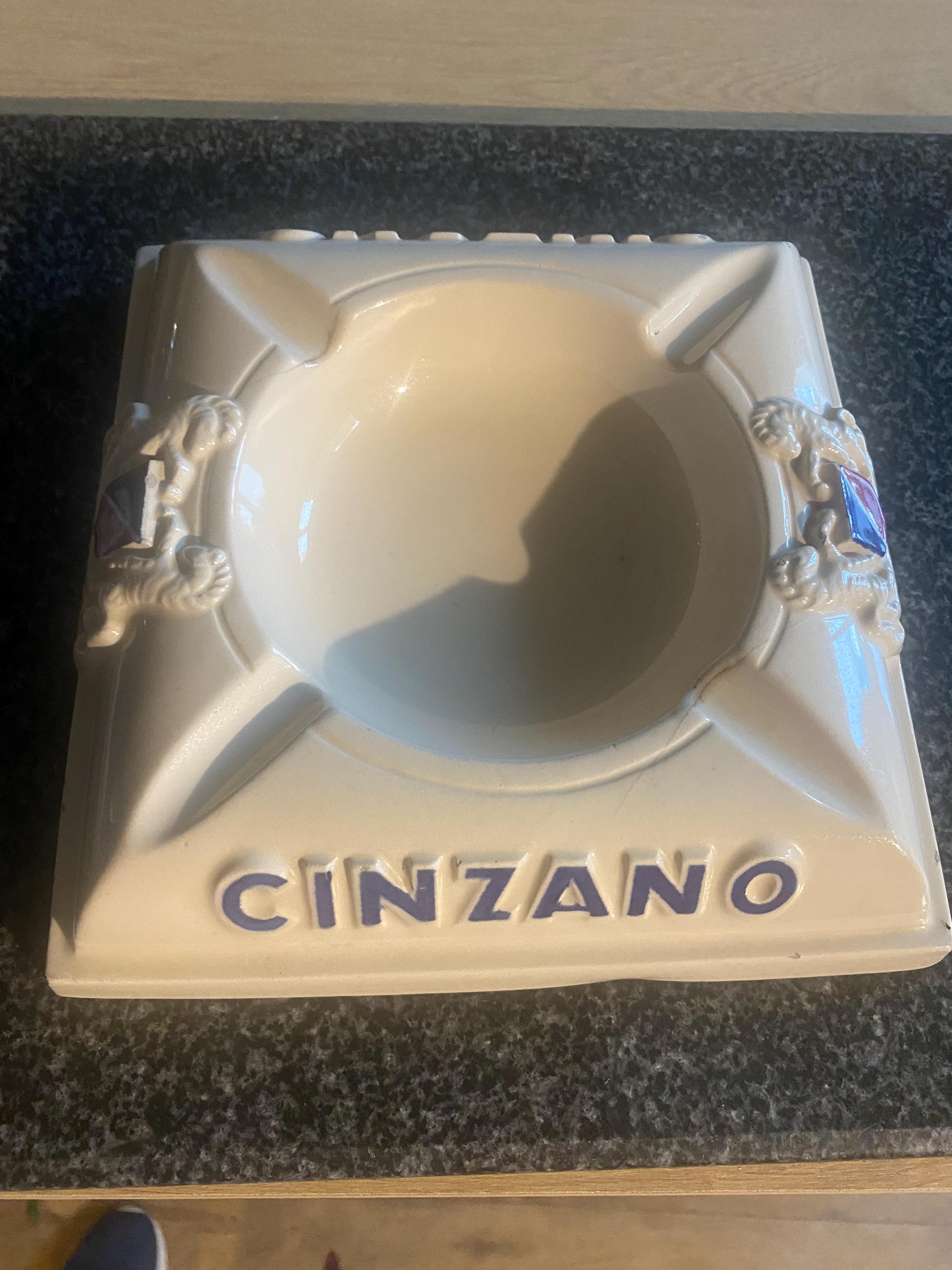 希少品　CINZANO レトロ　灰皿　チンザノ　ヴィンテージ　イタリア製 Cinzano ashtray - Etsy 日本
