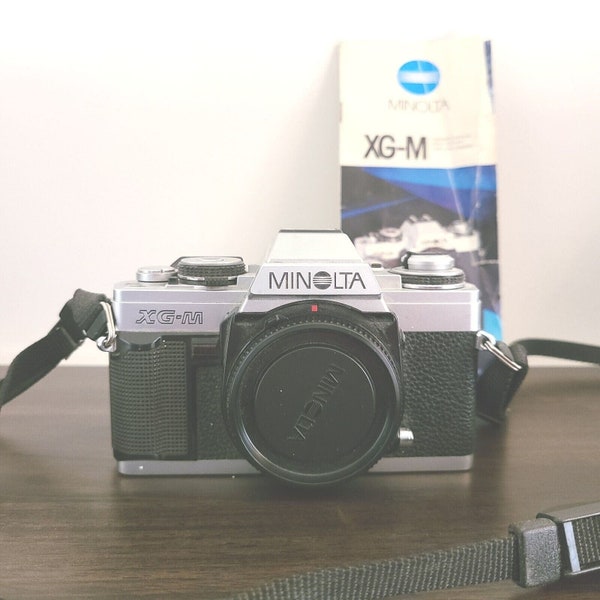 Vintage Minolta XG-M 35mm SLR Film Camera (Body Only) Untested