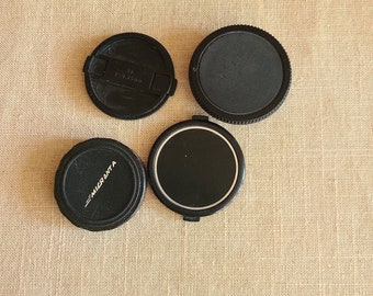 Vintage Mixed Slip On Push On Camera Lens Various Brands