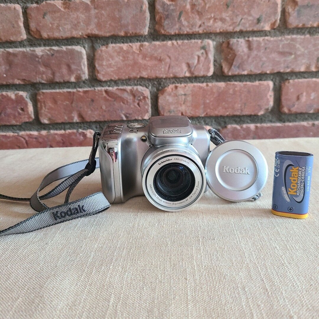 Vintage Kodak Easyshare Z612 Digital Camera Silver Untested Etsy