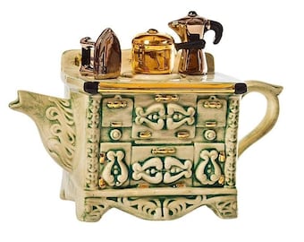 Tetera francesa mediana novedosa: una tetera única para coleccionistas