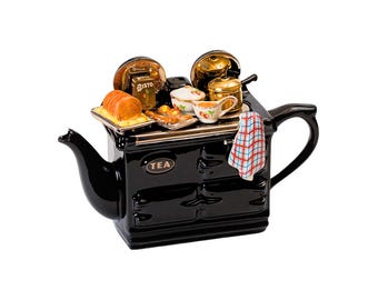 Large Aga Teapot: Novelty Ceramic Sunday Lunch Collector's Piece