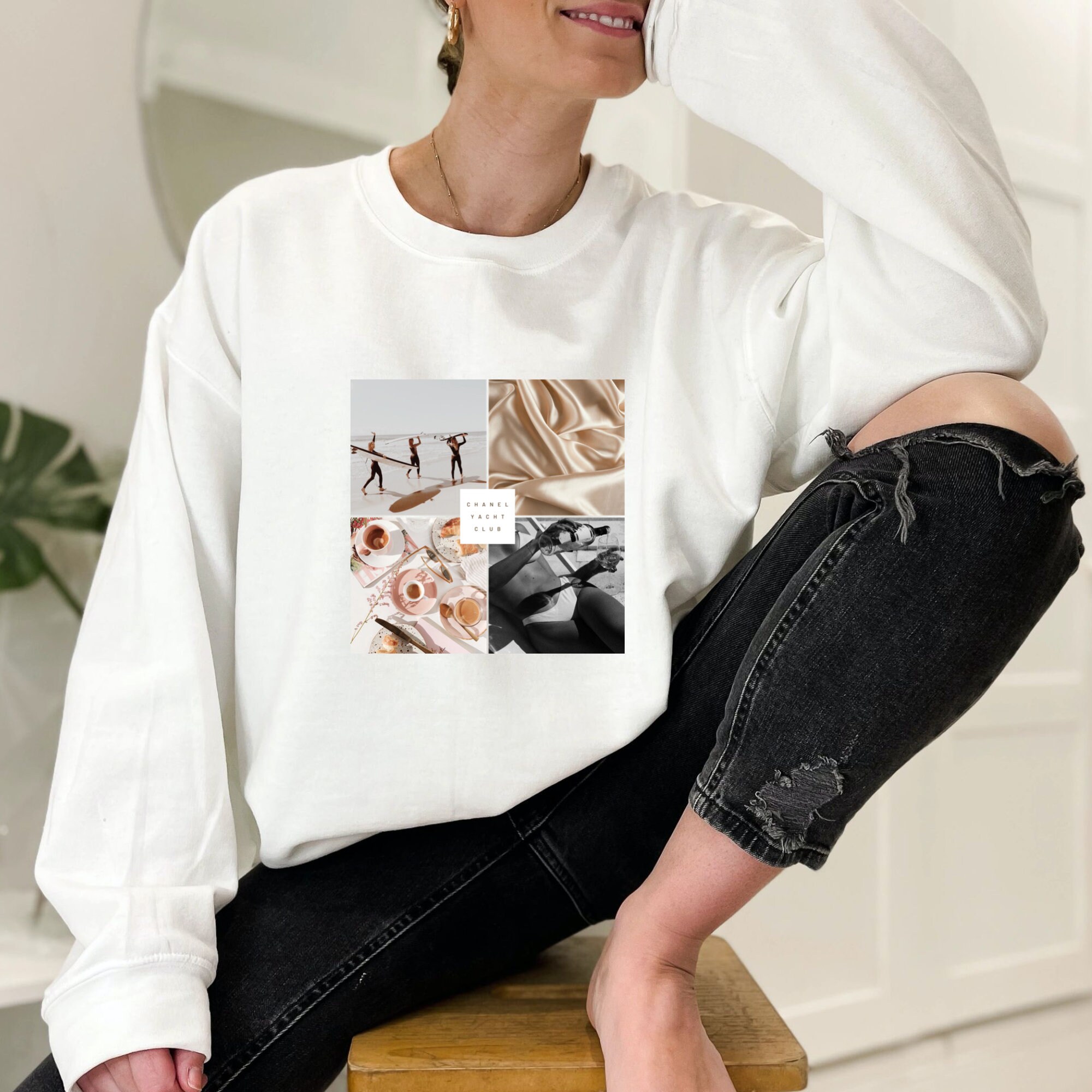 Chanel Pullover - Etsy