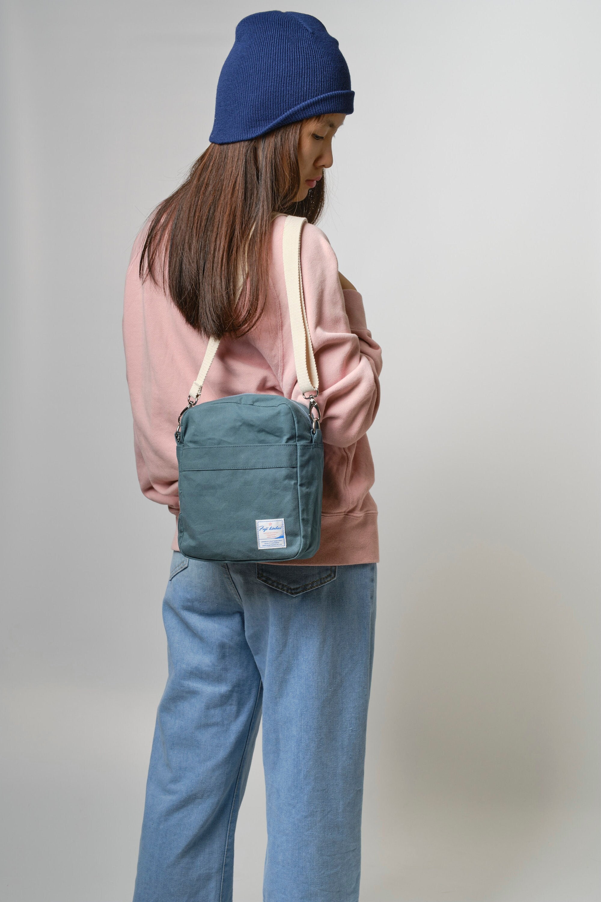 バッグ liju Canvas Sling Bag green バッグ liju Canvas Sling Bag green バッグ liju Canvas Sling