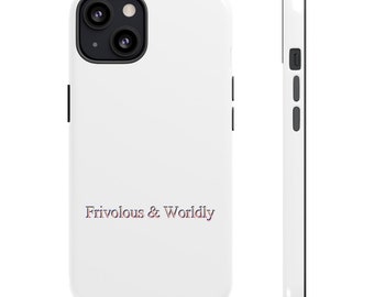 Frivolous & Worldly iPhone Case Travel Blogger Gift