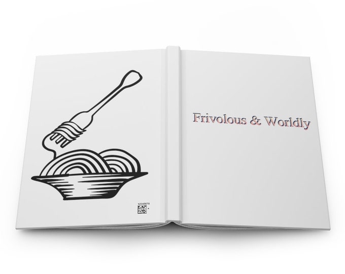 Frivolous & Worldly Hardcover Journal Matte
