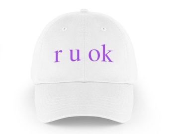 R u ok Baseball Cap Hat Funny Gift