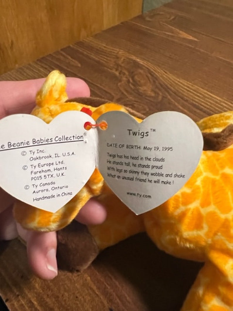 Beanie Baby Twigs Very Rare Etsy