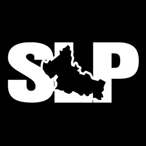 San Luis Potosi, Mexico, Mexican state decal, San Luis Potosi state decal, Estado Mexicano, Mexican decal, San Luis Potosi Abbrev sticker