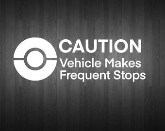 PokeStop decal, Pokemon Go, Pocket Monsters sticker, Funny Car Sticker