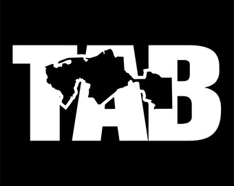 Tabasco, Mexico, Mexican state decal, Tabasco state decal, Estado Mexicano, Mexican decal, Tabasco Abbreviation sticker