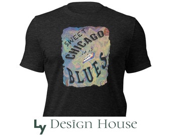 Chicago Blues Festival Unisex t-shirt, Chicago Shirt, Musician Shirt, Music Shirt, Sweet Blues Shirt, Music Lover Gift, Blues Fest Gift