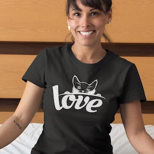 Cat Love Tee, Great Gift for the Cat Lover